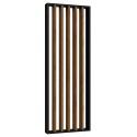 Freistehende Lamellenwand - Nussbaum - 22x70 (Klemp) Freistehende Lamellenwand - Nussbaum - 22x70 (Klemp)