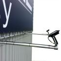 Set staffa + LED 20W / 4000K Proiettore LED 5000lm IP65 - per telaio (Klemp)