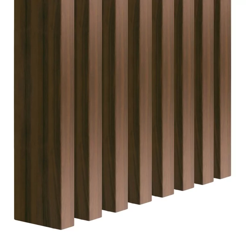 Doghe autoportanti in MDF 22x90 - Noce - 10 pezzi (Klemp) - Pareti divisorie autoportanti Doghe autoportanti in MDF 22x90 - Noce - 10 pezzi (Klemp) - Pareti divisorie autoportanti