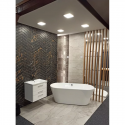 Lamele MDF Ażurowe 22x90 - Dąb wotan - 10 sztuk (Klemp)