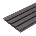 Tabla de revestimiento de lamas premium - 219x26 mm - Grafito (Klemp) Tabla de revestimiento de lamas premium - 219x26 mm - Grafito (Klemp)