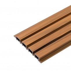 Premium Lamellen-Fassadenbrett - 219x26 mm - Amber 3D (Klemp)