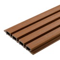 Tavola da rivestimento a lamelle premium - 219x26 mm - Teak (Klemp) Tavola da rivestimento a lamelle premium - 219x26 mm - Teak (Klemp)