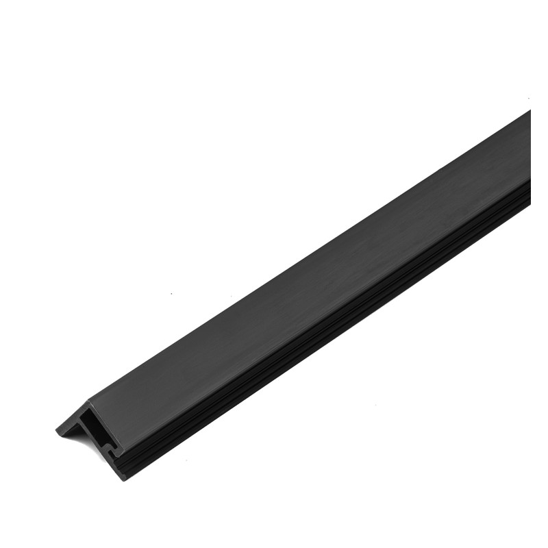 F-Typ Verbund-Lamellenleiste - Graphit (Klemp) - Komposit-Fassadenplatten F-Typ Verbund-Lamellenleiste - Graphit (Klemp) - Komposit-Fassadenplatten