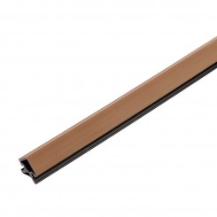 Premium composiet hoeklamellenstrip - 2,9 m lang - 3D Amber (Klemp)