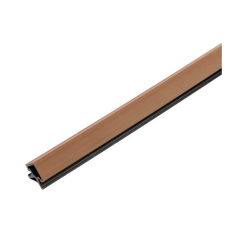 Premium Eck-Leiste aus Verbundmaterial - 2,9 m lang - Amber 3D (Klemp) - Komposit-Fassadenplatten Premium Eck-Leiste aus Verbundmaterial - 2,9 m lang - Amber 3D (Klemp) - Komposit-Fassadenplatten