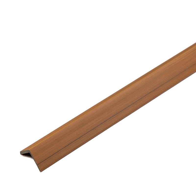 Premium Angle Strip - 50x50 mm length 2.9m - 3D-Amber (Klemp) - Composite slatted cladding Premium Angle Strip - 50x50 mm length 2.9m - 3D-Amber (Klemp) - Composite slatted cladding