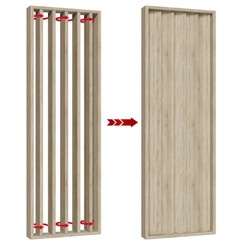 Paneles giratorios - 22x90 - Roble Sonoma (Klemp) - Paneles giratorios Paneles giratorios - 22x90 - Roble Sonoma (Klemp) - Paneles giratorios