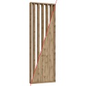 Drehbare lamellen - 22x90 - Wotan Eiche (Klemp) Drehbare lamellen - 22x90 - Wotan Eiche (Klemp)