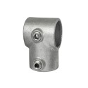 Short TeeTyp 2E, 48,3 mm, Galvanized (Klemp) Short TeeTyp 2E, 48,3 mm, Galvanized (Klemp)