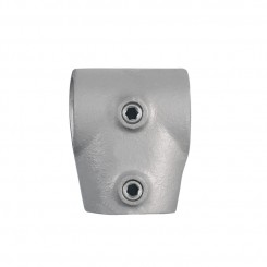 Té à pente courte Variable Typ 2SD, 42,4 mm, Galvanisé (Klemp)