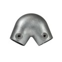 variabele Kniestuk 40°-70° Typ 123D, 42,4 mm, Thermisch verzinkt (Klemp) variabele Kniestuk 40°-70° Typ 123D, 42,4 mm, Thermisch verzinkt (Klemp)