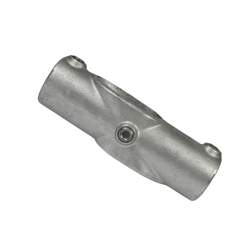 Krzyżak kątowy 0 Typ 126D, 42,4 mm, Ocynk (Klemp) - Złącza okrągłe Krzyżak kątowy 0 Typ 126D, 42,4 mm, Ocynk (Klemp) - Złącza okrągłe