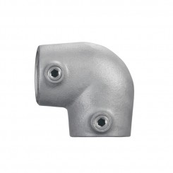 Kniestuk 90° variabele - 0°-11° Typ 6SE, 48,3 mm, Thermisch verzinkt (Klemp)