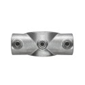 Rohrverbinder Kreuzstück In 1 Ebene Für Gefälle 0° - 11° - Typ 22SC - 33,7 mm (Klemp) Rohrverbinder Kreuzstück In 1 Ebene Für Gefälle 0° - 11° - Typ 22SC - 33,7 mm (Klemp)