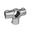 Offenes (klappbares) T-Stück mit Seitenausgang - Typ 24OE - 48,3 mm (Klemp) Offenes (klappbares) T-Stück mit Seitenausgang - Typ 24OE - 48,3 mm (Klemp)