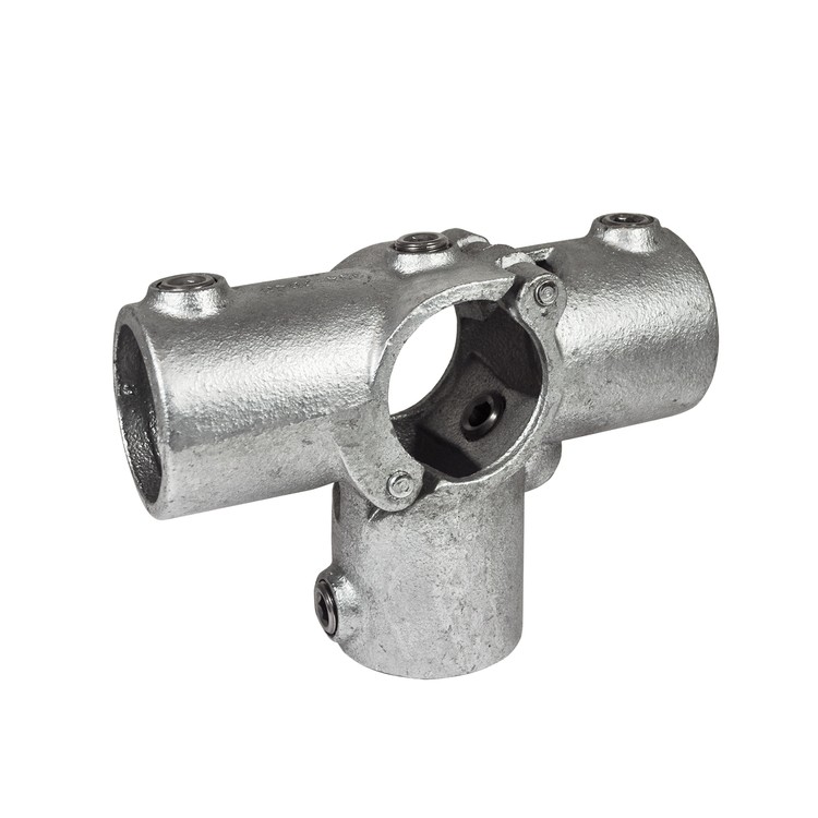 Té de sortie latérale supplémentaire Typ 24OE, 48,3 mm, Galvanisé