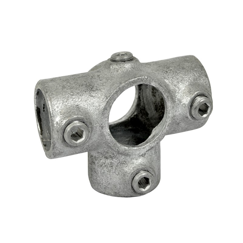 Té de sortie latérale Typ 24C, 33,7 mm , Galvanisé (Klemp) - Colliers de serrage ronds Té de sortie latérale Typ 24C, 33,7 mm , Galvanisé (Klemp) - Colliers de serrage ronds