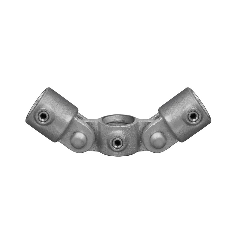 Podwójne gniazdo wychylne Typ 46E, 48,3 mm, Ocynk (Klemp) - Złącza okrągłe Podwójne gniazdo wychylne Typ 46E, 48,3 mm, Ocynk (Klemp) - Złącza okrągłe