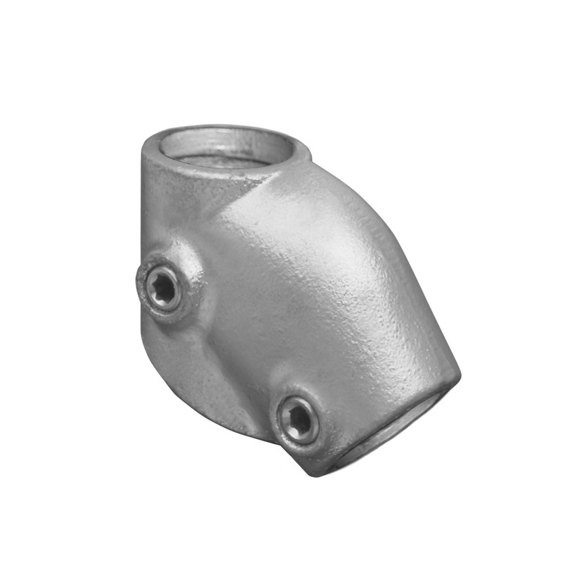 Rohrverbinder T-stück Kurz Verstellbar - Typ 7C - 33,7 mm (Klemp) - Runde Rohrverbinder Verzinkt Rohrverbinder T-stück Kurz Verstellbar - Typ 7C - 33,7 mm (Klemp) - Runde Rohrverbinder Verzinkt