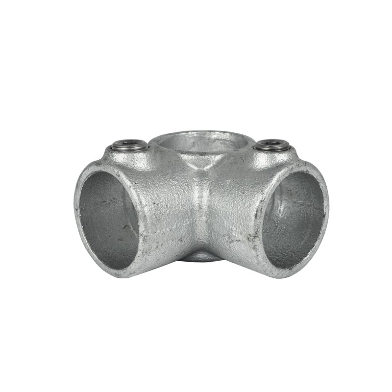 Trójnik narożnikowy Typ 20F, 60,3 mm, Ocynk (Klemp) - Złącza okrągłe Trójnik narożnikowy Typ 20F, 60,3 mm, Ocynk (Klemp) - Złącza okrągłe