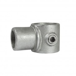 Conexión en T giratoria Typ 5E, 48,3 mm, Galvanizado (Klemp)