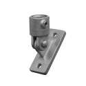 Base de eslabón giratorio Typ 51F, 60,3 mm, Galvanizado (Klemp) Base de eslabón giratorio Typ 51F, 60,3 mm, Galvanizado (Klemp)