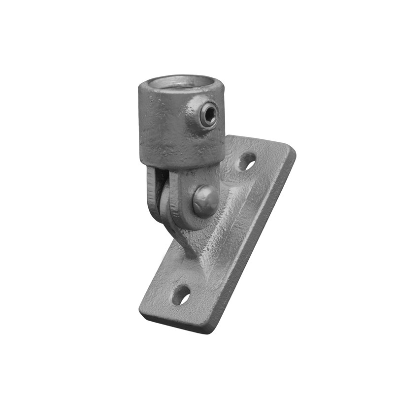 Łącznik ścienny wychylny Typ 51F, 60,3 mm, Ocynk (Klemp) - Złącza okrągłe Łącznik ścienny wychylny Typ 51F, 60,3 mm, Ocynk (Klemp) - Złącza okrągłe