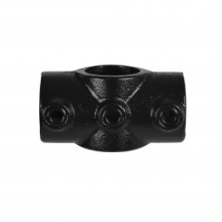 Cruz de dos zócalos Typ 22C, 33,7 mm , Negro (Klemp)