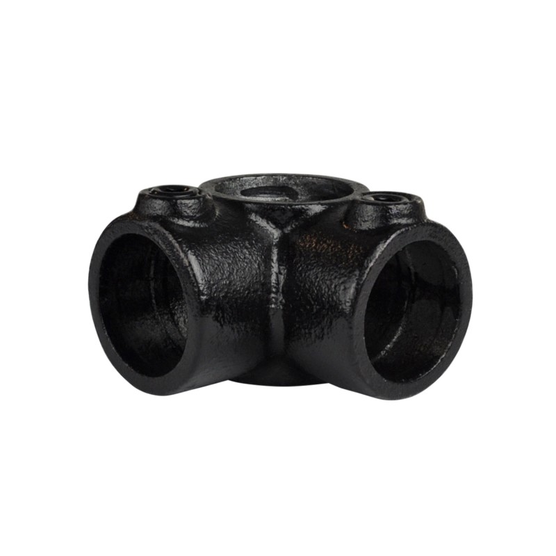 Hoekst.doorl.staanderTyp 20A, 21,3 mm, Zwart (Klemp) - Zwarte buiskoppelingen Hoekst.doorl.staanderTyp 20A, 21,3 mm, Zwart (Klemp) - Zwarte buiskoppelingen
