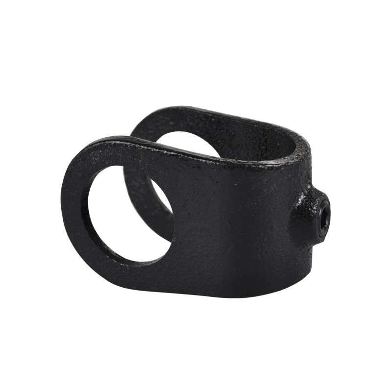 Cruce con abrazadera Typ 33D, 42,4 mm, Negro (Klemp) - Abrazaderas de tubo negras Cruce con abrazadera Typ 33D, 42,4 mm, Negro (Klemp) - Abrazaderas de tubo negras