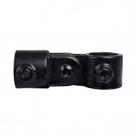 Enkel scharnierstuk Typ 44B, 26,9 mm, Zwart (Klemp) Enkel scharnierstuk Typ 44B, 26,9 mm, Zwart (Klemp)