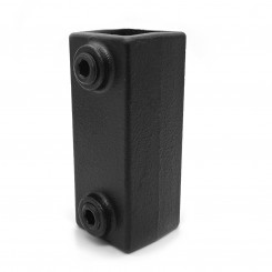 Accouplement droit Typ 8S-25, 25 mm, Le noir (Klemp)