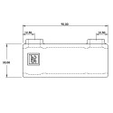 Accouplement droit Typ 8S-25, 25 mm, Le noir (Klemp) Accouplement droit Typ 8S-25, 25 mm, Le noir (Klemp)