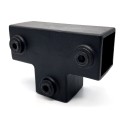 Raccordo a T lungo Typ 4S-40, 40 mm, Nero (Klemp)
