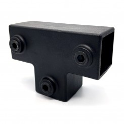 Raccordo a T lungo Typ 4S-40, 40 mm, Nero (Klemp)