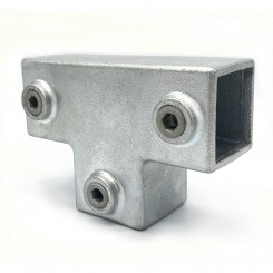 Pieza en T larga Typ 4S-40, 40 mm, Galvanizado (Klemp)