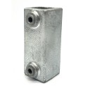 Giunto dritto Typ 8S-25, 25 mm, Zincato (Klemp) Giunto dritto Typ 8S-25, 25 mm, Zincato (Klemp)