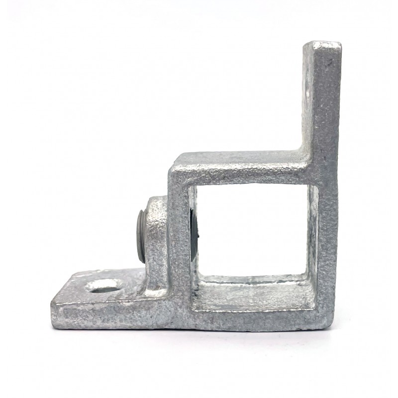 Ösenteil mit Doppellasche 90° Typ 57S-25, 25 mm (Klemp) - Vierkant Rohrverbinder Ösenteil mit Doppellasche 90° Typ 57S-25, 25 mm (Klemp) - Vierkant Rohrverbinder
