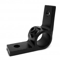 Placa voladiza de doble cara 90° Typ 57D, 42,4 mm, Negro (Klemp)