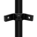 Rohrverbinder Ösenteil Mit Doppellasche 90° Typ 57B, 26,9 mm, Schwarz (Klemp) Rohrverbinder Ösenteil Mit Doppellasche 90° Typ 57B, 26,9 mm, Schwarz (Klemp)