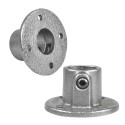 Bride, ronde Typ 10TD, 42,4 mm, Galvanisé (Klemp) Bride, ronde Typ 10TD, 42,4 mm, Galvanisé (Klemp)