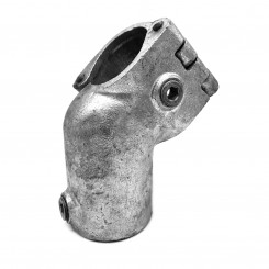 Open kort T-stuk 45° Typ 3O, 48,3 mm, Verzinkt (Klemp)