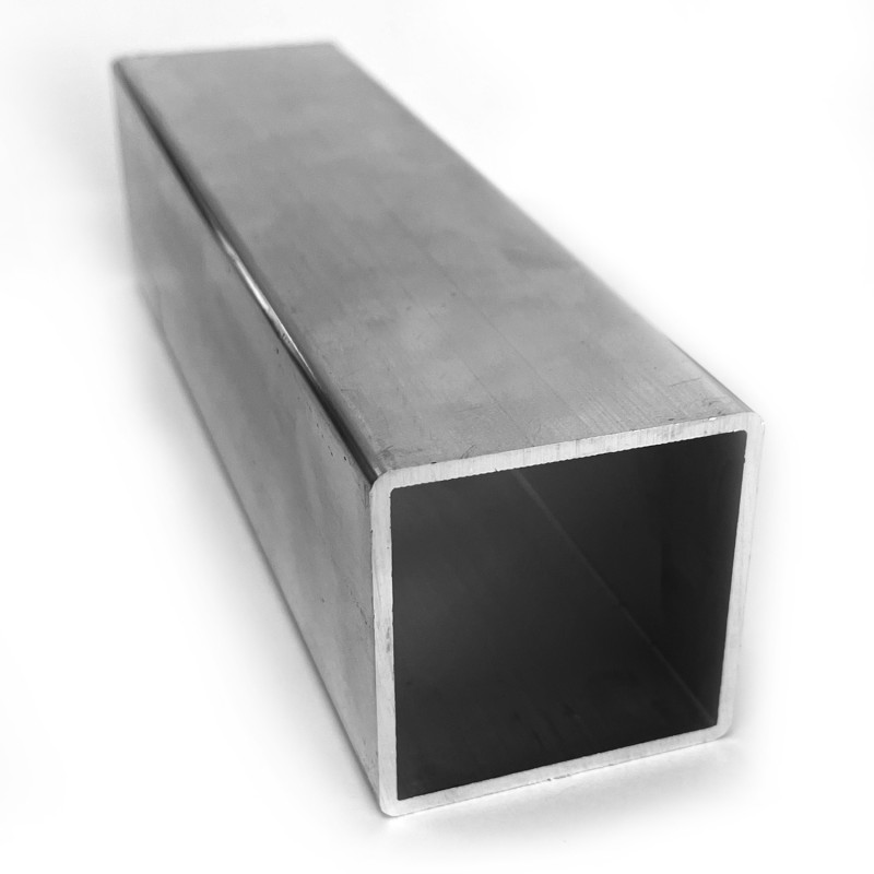 Aluminium buis vierkant - 40 mm x 2 mm (Klemp) - Vierkante aluminium buizen Aluminium buis vierkant - 40 mm x 2 mm (Klemp) - Vierkante aluminium buizen