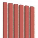 Lamellenleisten aus MDF auf Filz 275 x 30 cm Koralle (Klemp) Lamellenleisten aus MDF auf Filz 275 x 30 cm Koralle (Klemp)