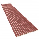 Lamellenleisten aus MDF auf Filz 275 x 30 cm Koralle (Klemp) Lamellenleisten aus MDF auf Filz 275 x 30 cm Koralle (Klemp)