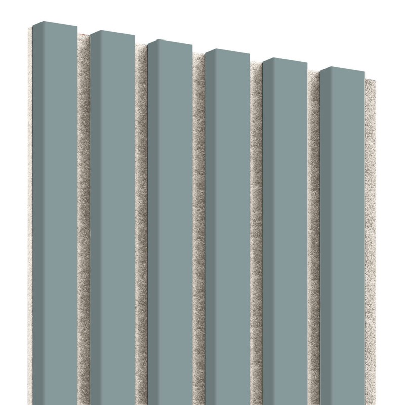 Lamellenleisten aus MDF auf Filz 275 x 30 cm Skandinavisches Grau (Klemp) - MDF Lamellen auf Filz Lamellenleisten aus MDF auf Filz 275 x 30 cm Skandinavisches Grau (Klemp) - MDF Lamellen auf Filz