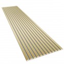 Lamele MDF na Filcu 275x30 cm Złoty (Klemp) Lamele MDF na Filcu 275x30 cm Złoty (Klemp)