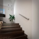 Staircase on the feet - no endings - Galvanist - 42,4 ø - 60 cm (Klemp) Staircase on the feet - no endings - Galvanist - 42,4 ø - 60 cm (Klemp)