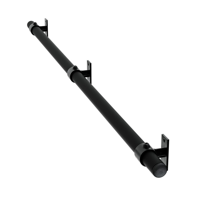 Escalier sur les poignées - sans fin - Noir - 42,4 ø - 60 cm (Klemp) - Rampes d'escalier Escalier sur les poignées - sans fin - Noir - 42,4 ø - 60 cm (Klemp) - Rampes d'escalier